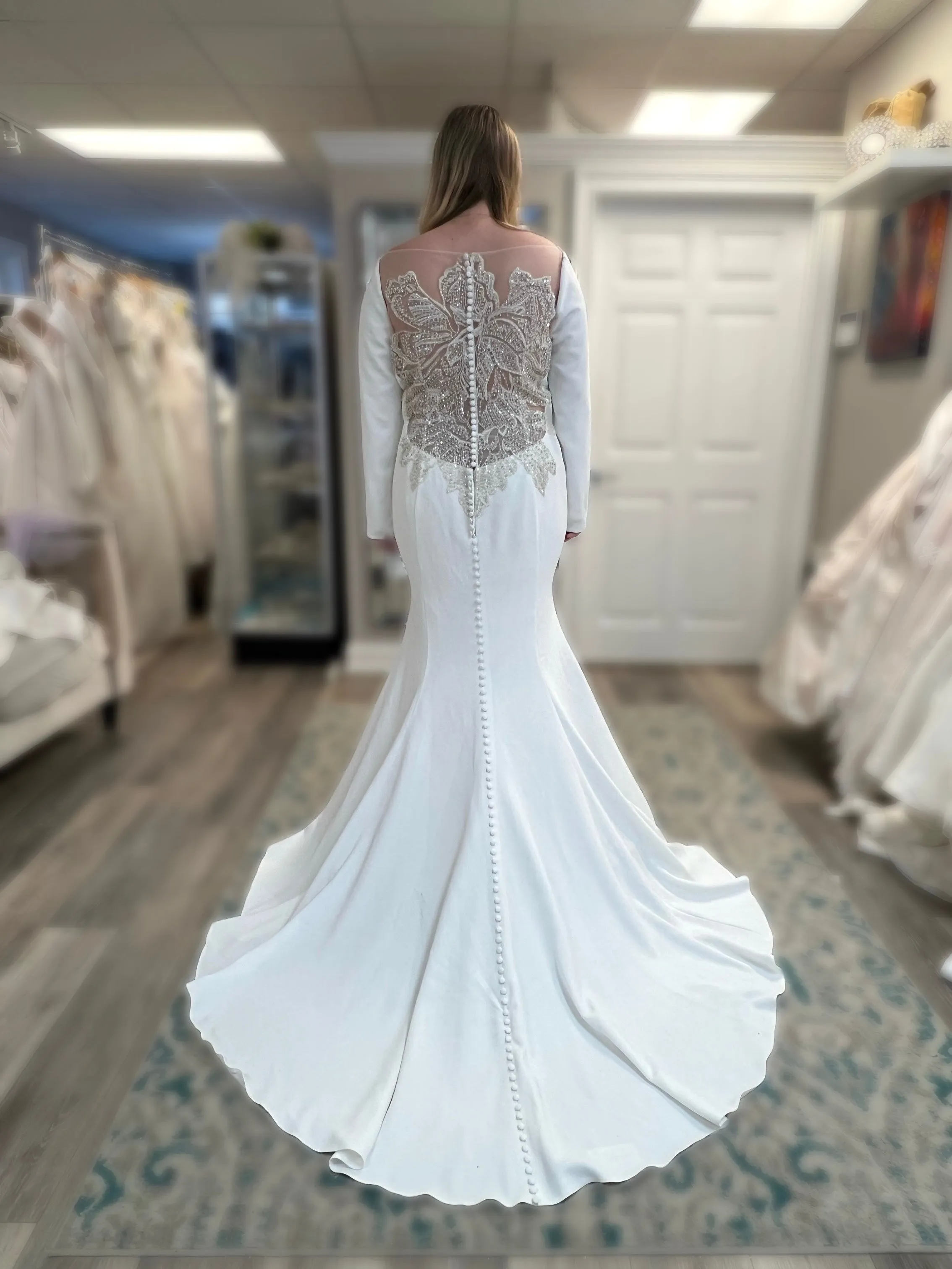 Justin Alexander 8936 Wedding Dress Sample