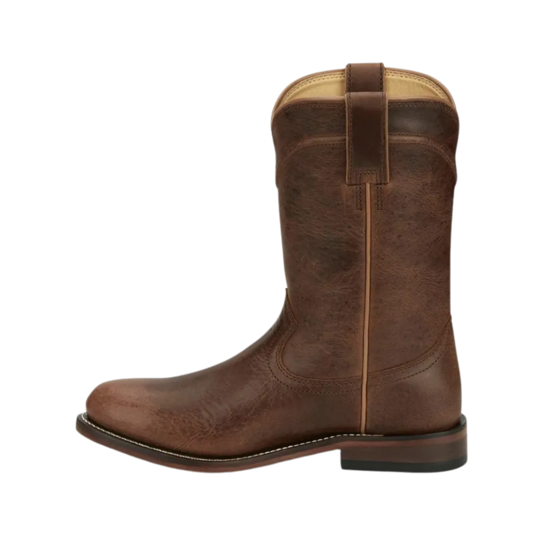 Justin Boot Men's Holland 10" Roper Brown Boots