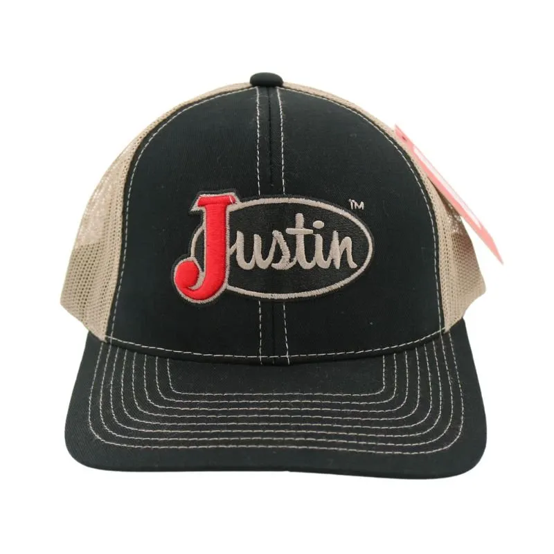 Justin Men’s Black Baseball Cap