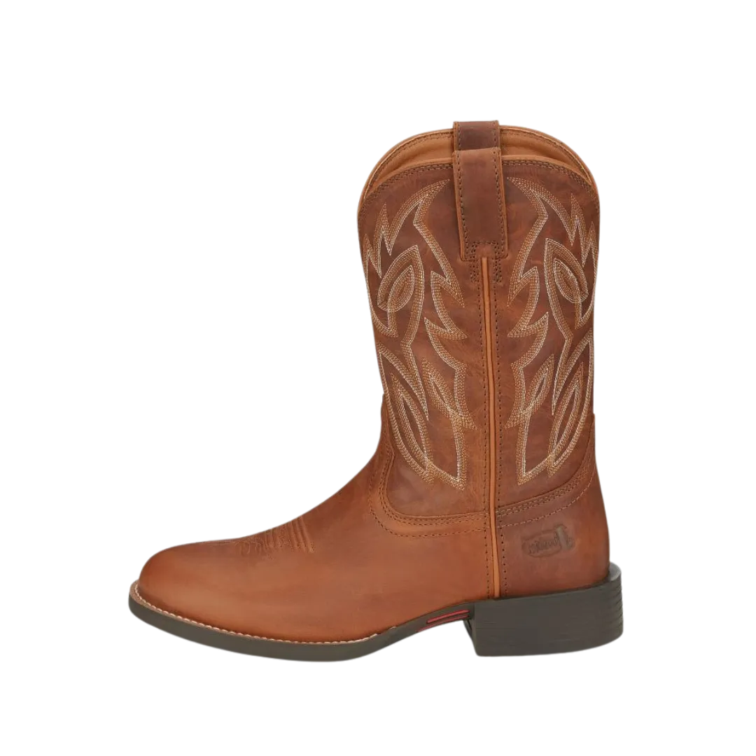 Justin Men's Rendon Brown Western Boots