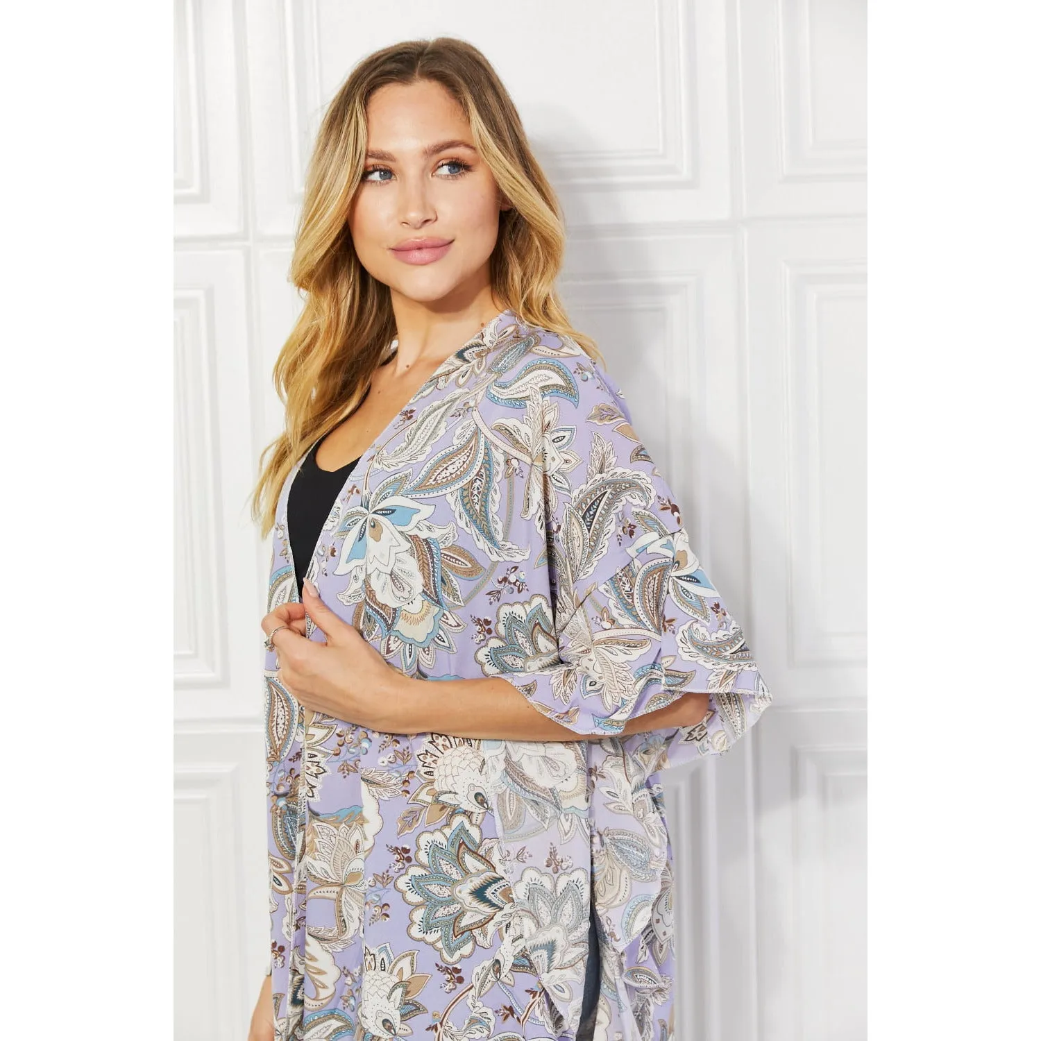 Justin Taylor Secret Garden Floral Kimono