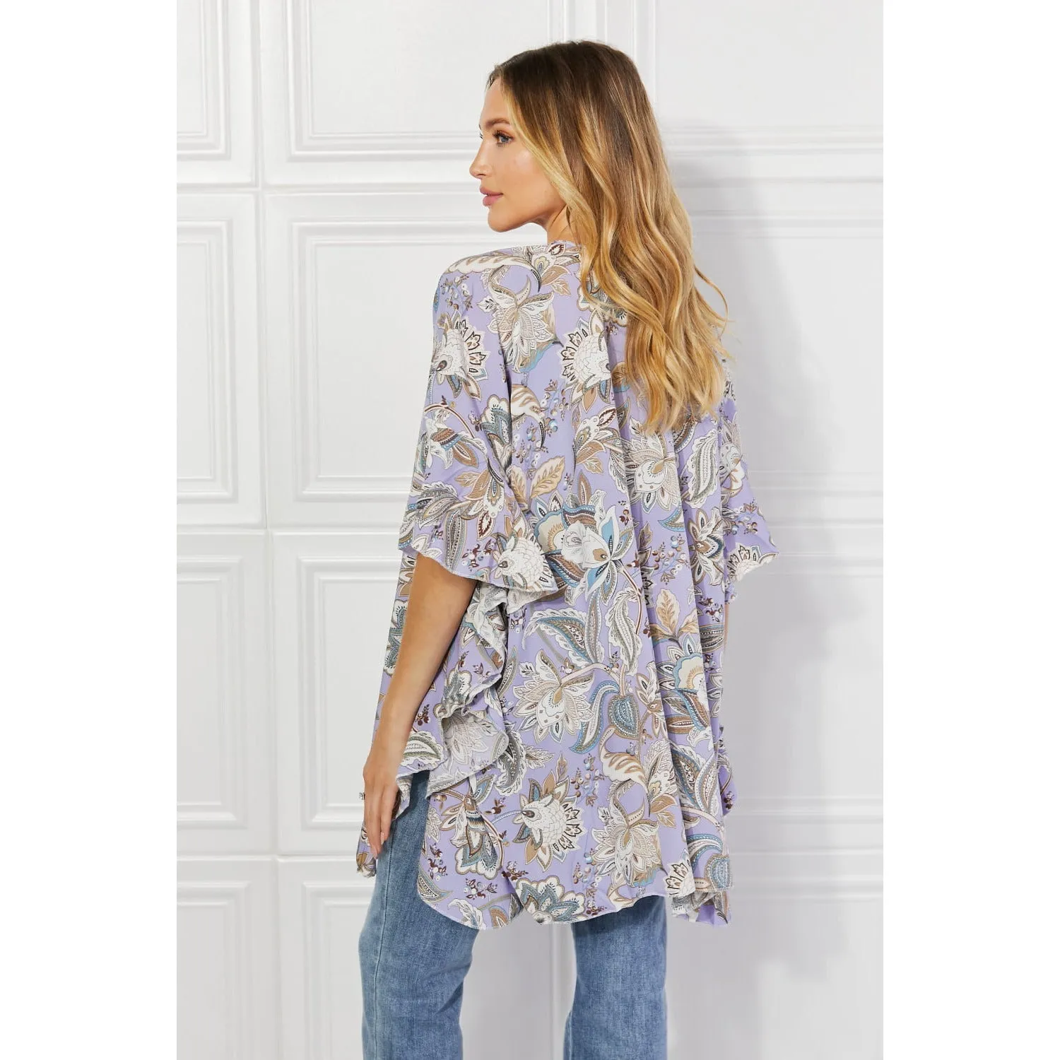 Justin Taylor Secret Garden Floral Kimono