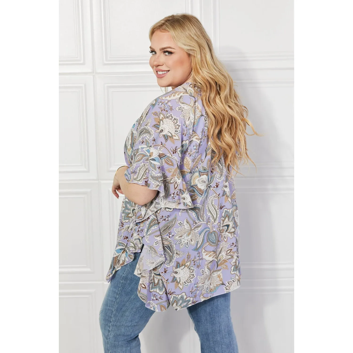 Justin Taylor Secret Garden Floral Kimono