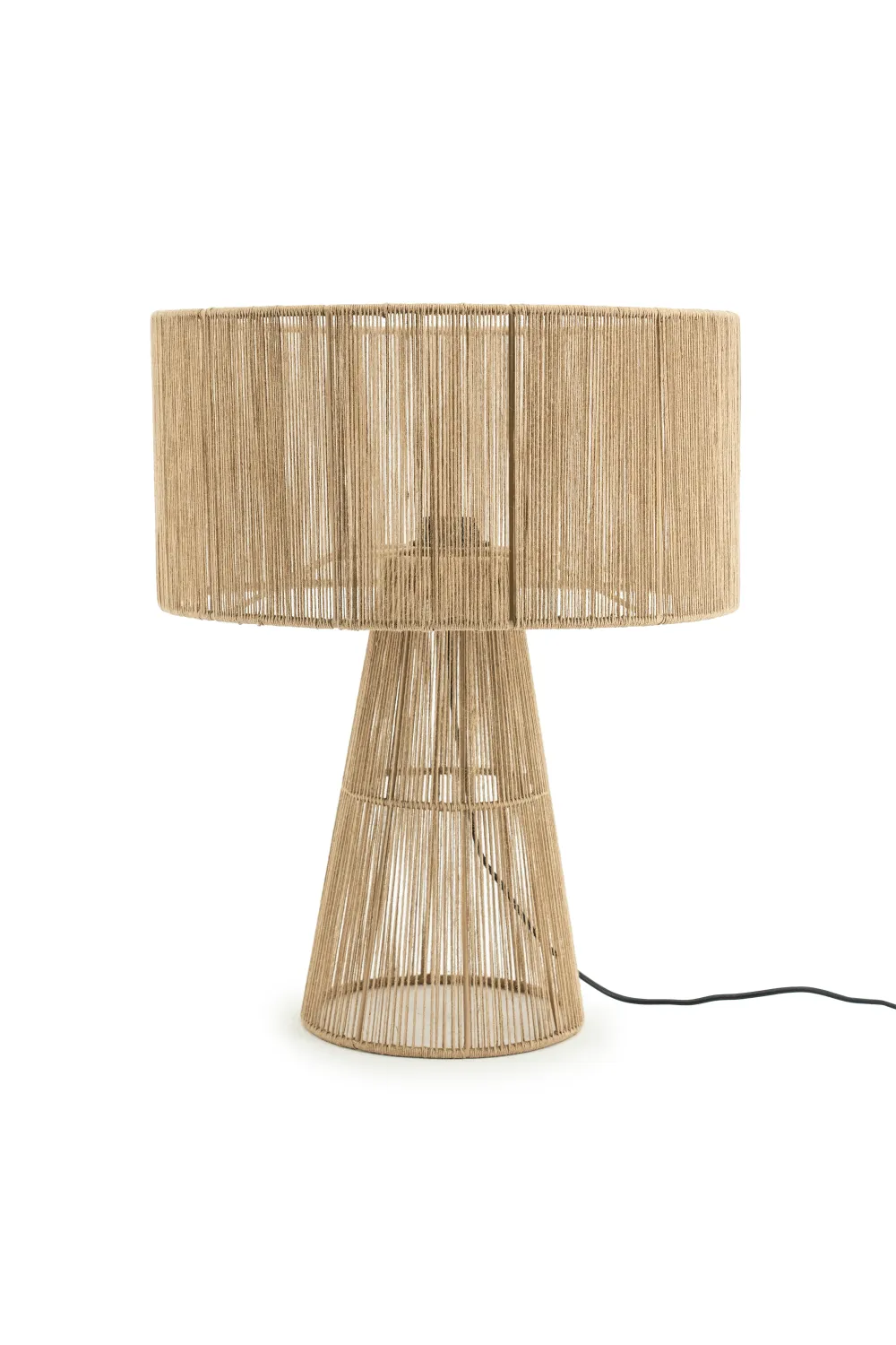 Jute Modern Table Lamp | By-Boo Oshu