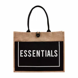 Jute Word Tote - 3 Styles BY MUD PIE