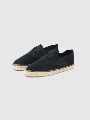 Jutelaune Men's Classic Espadrilles Navy Blue