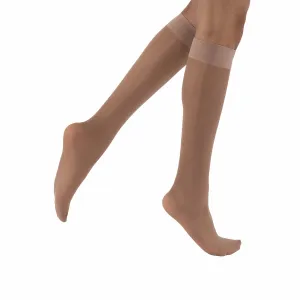 Juzo Attractive OTC Sheer Compression Stockings, 15-20 mmHg, Knee High, Closed Toe