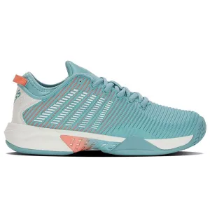 K-Swiss Women's Hypercourt Supreme Tennis Shoes Nile and Blanc