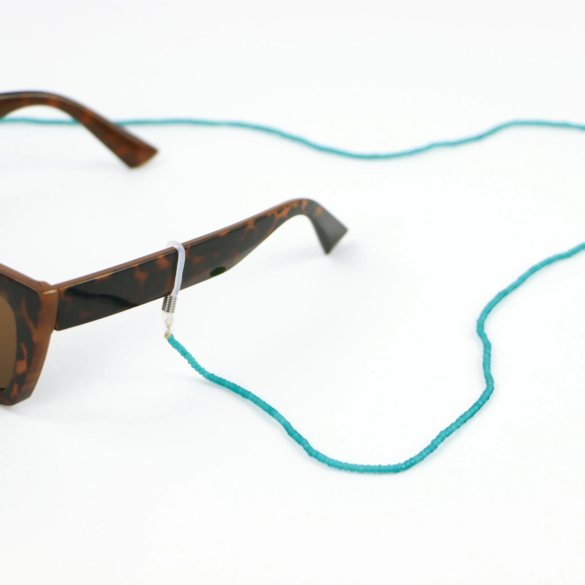 Ka'anapali Frosted Glass Beaded Sunglasses Cord