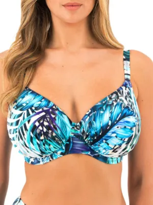 Kabini Oasis Full Cup Bikini Top - Aegean