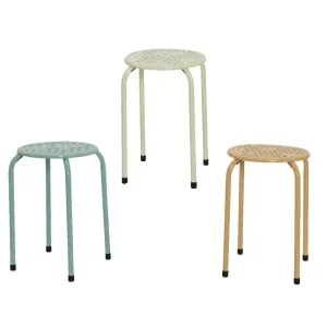 Kaemingk 44cm Iron Indoor Stools (Choice of 3)