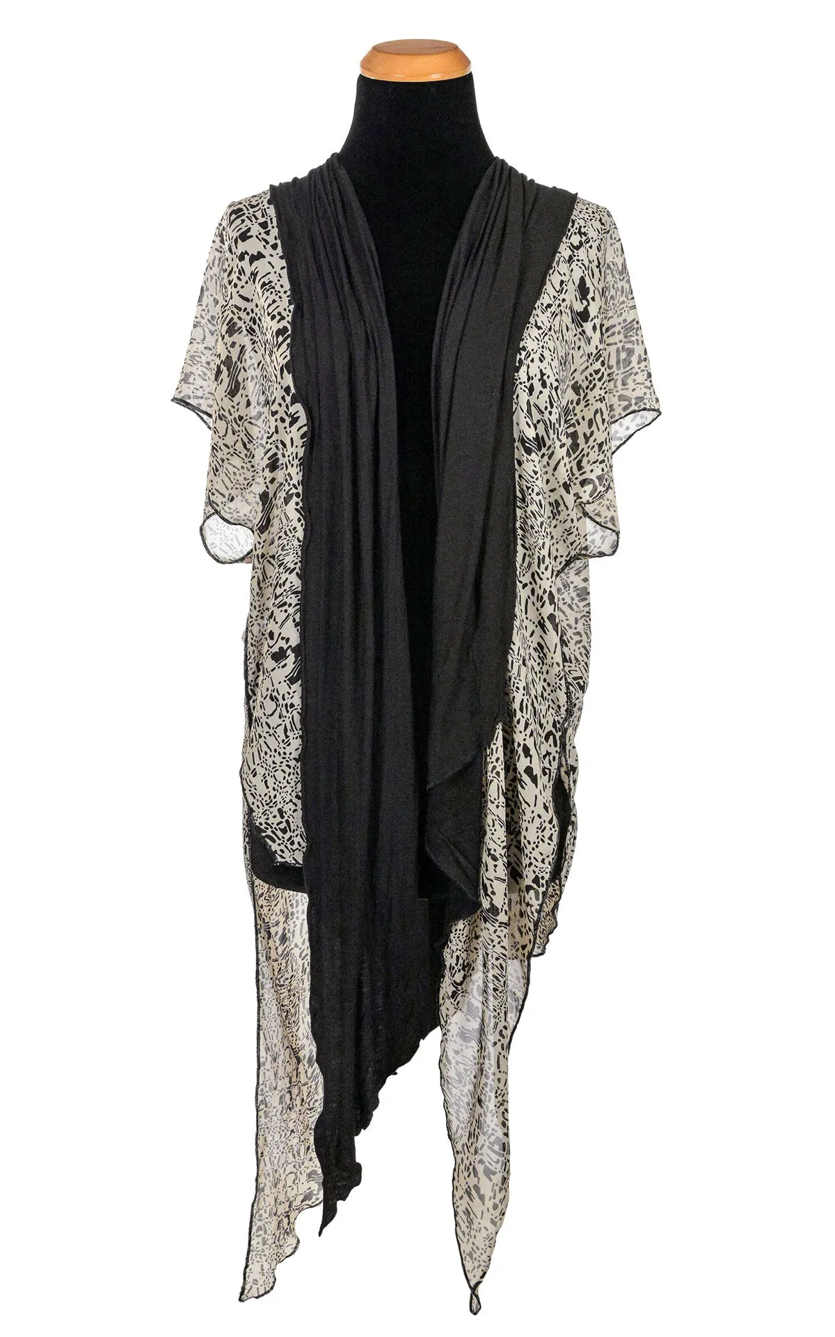 Kaftan - Ink Blot with Abyss Jersey Knit - SOLD OUT!