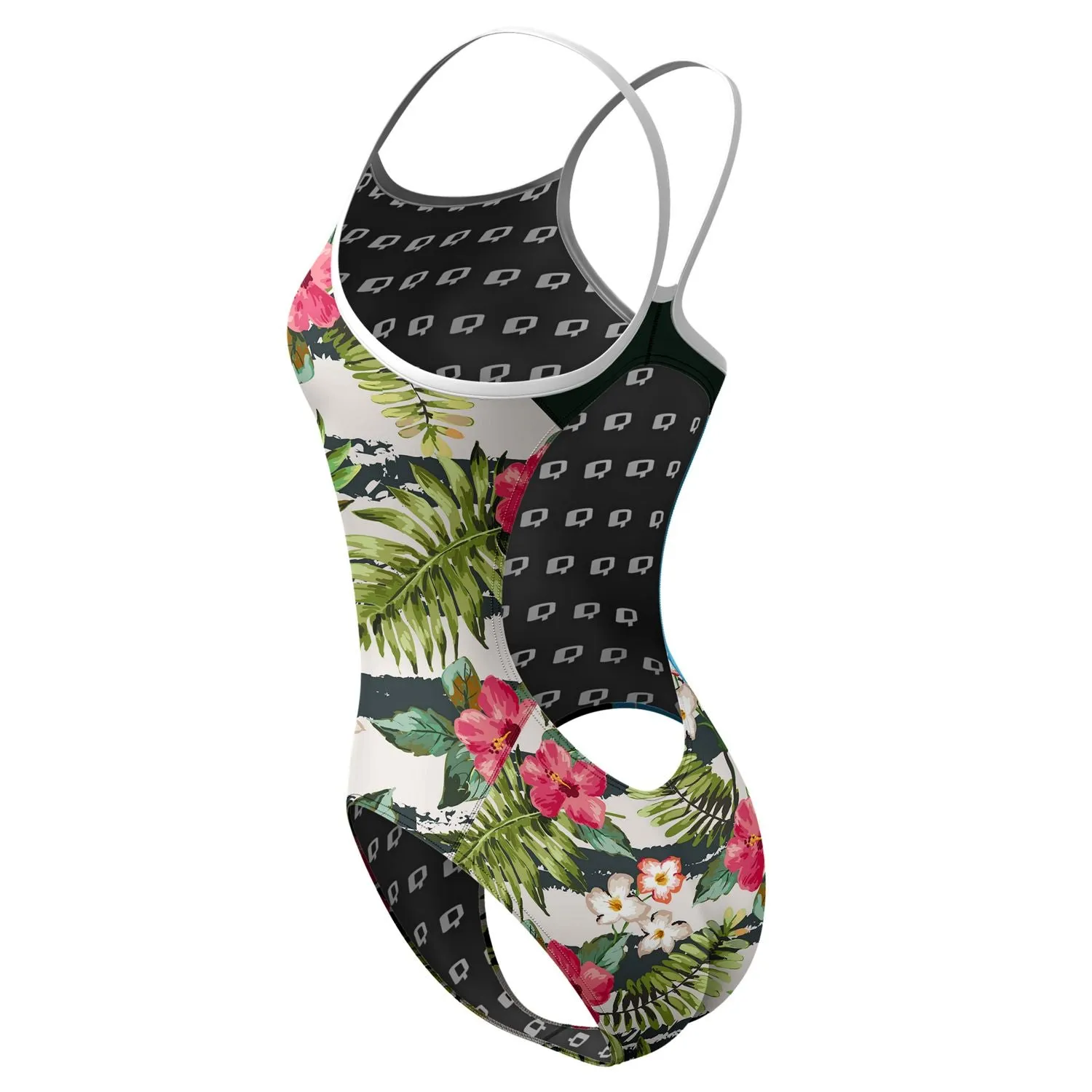 Kahekili Bay Skinny Strap Swimsuit