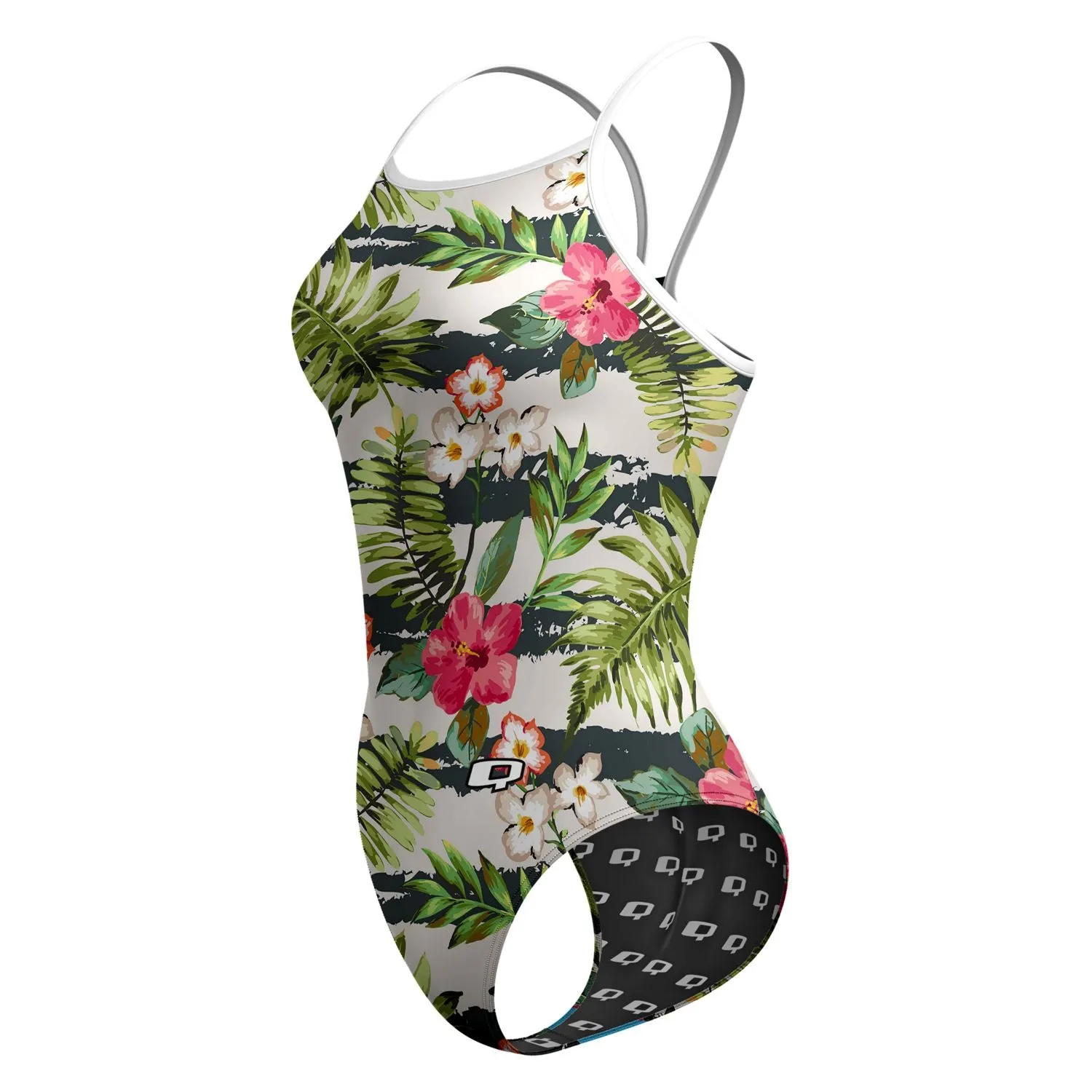 Kahekili Bay Skinny Strap Swimsuit