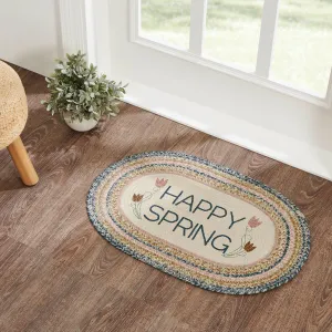 Kaila Happy Spring Jute Rug Oval 20x30