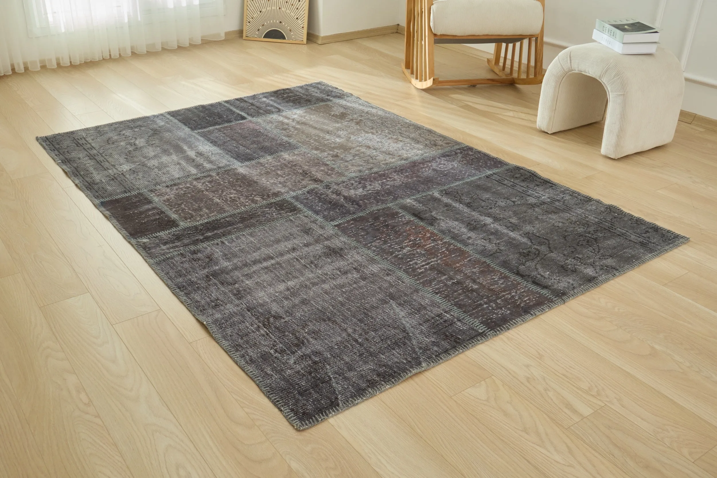 Kailee - Vintage Turkish Patchwork Rug