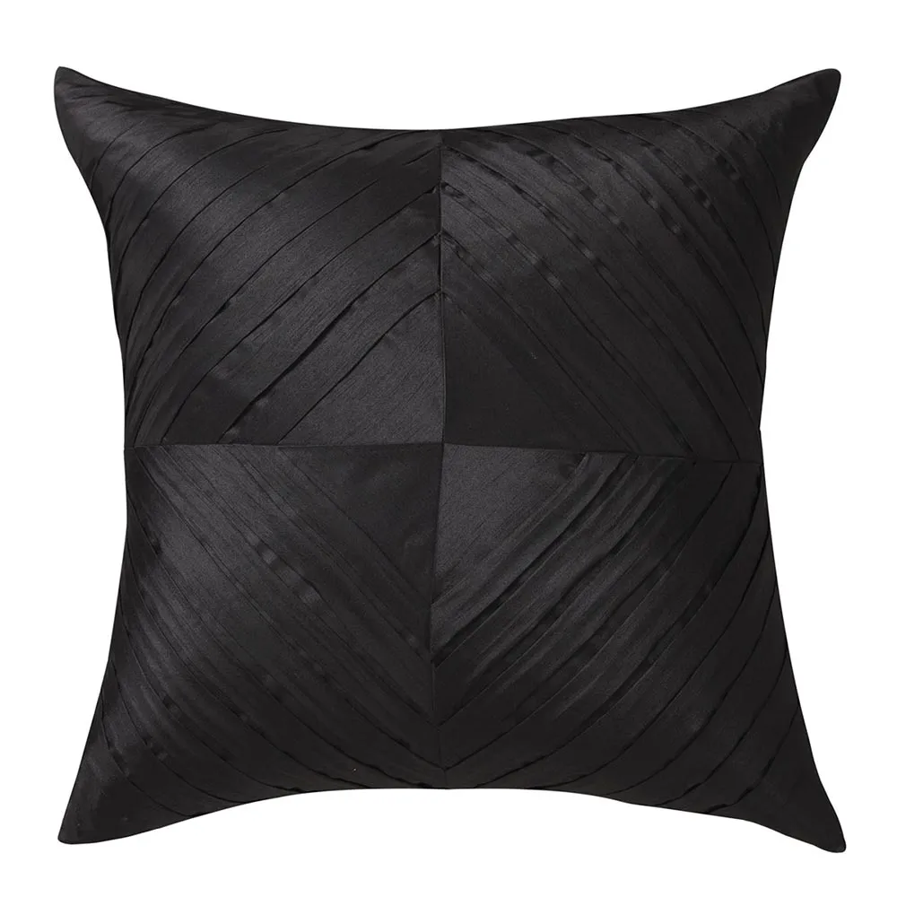 Kaleidoscope Charcoal Cushion by Logan & Mason Ultima