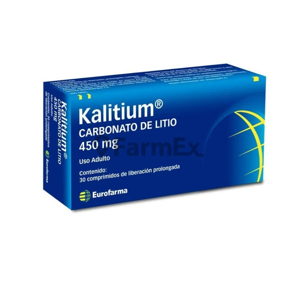 Kalitium Lp 450 mg x 30 comprimidos susc-1 de 5 meses