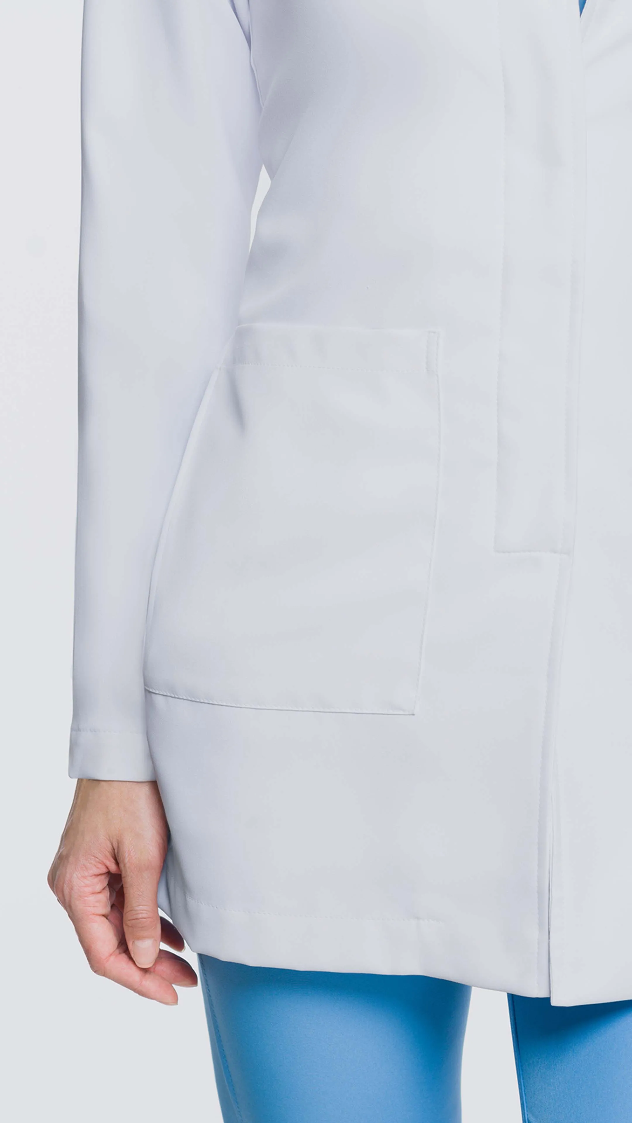 Kanaus® Dynamic Lab Coat Deep White | Dama