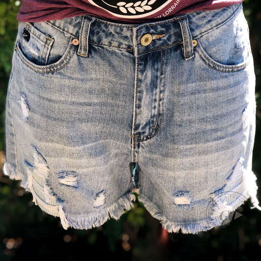 KanCan High Waist Denim Shorts