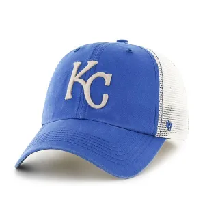 Kansas City Royals 47 Brand Blue White Mesh Rockford Closer Flexfit Hat Cap