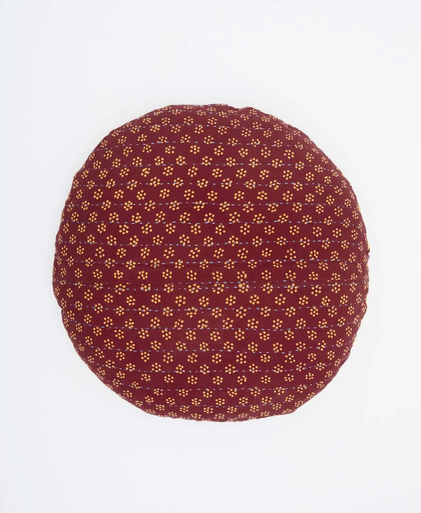 Kantha Round Pillow - No. 230524