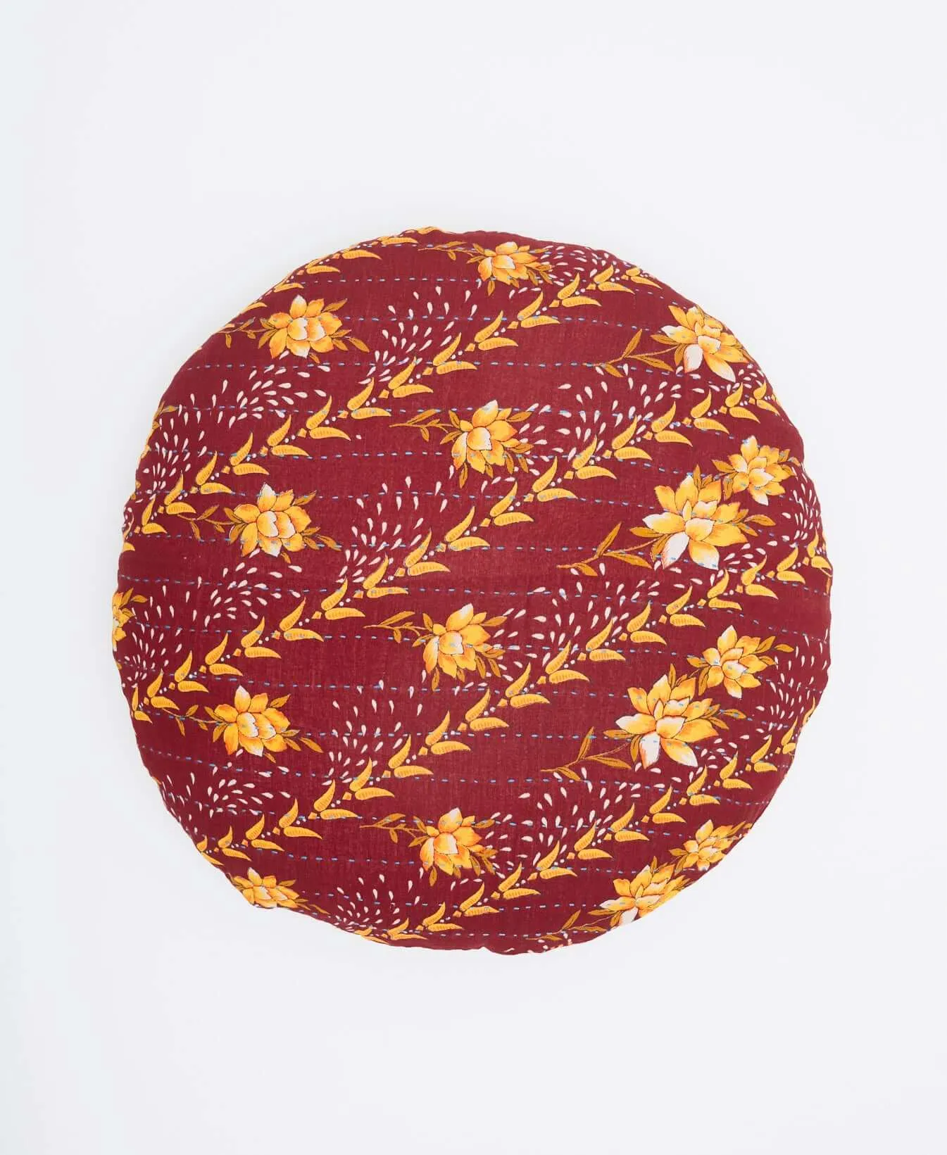 Kantha Round Pillow - No. 230524