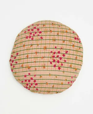 Kantha Round Pillow - No. 240317