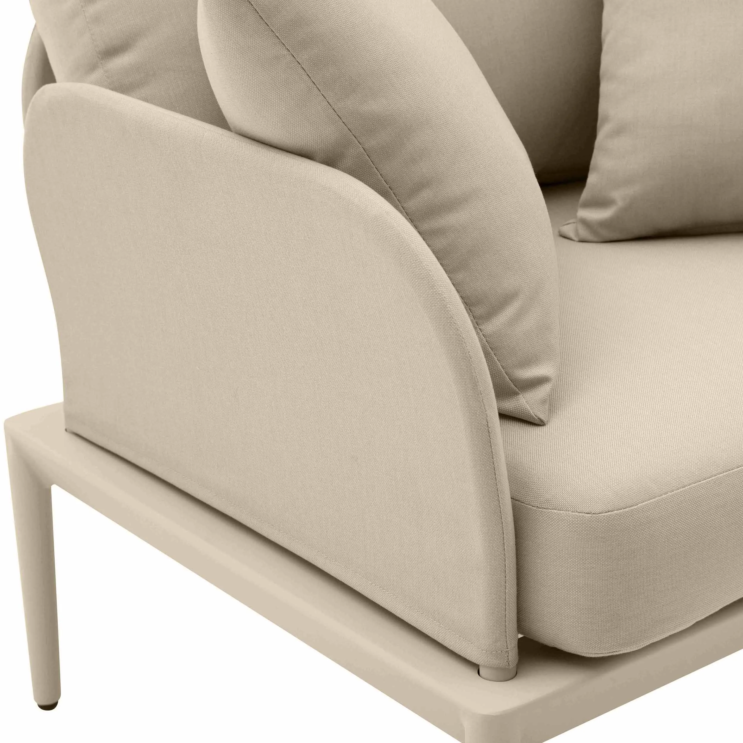 Kapri Outdoor Chair, Taupe