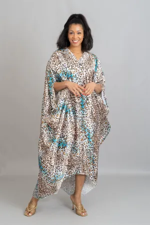 KaraChic CHH22096 High-low Print Kaftan