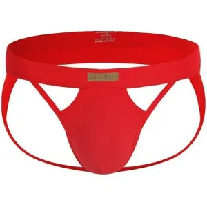 Karen Space Cotton Spandex Jockstrap | Stretch | Red | Airy Comfort