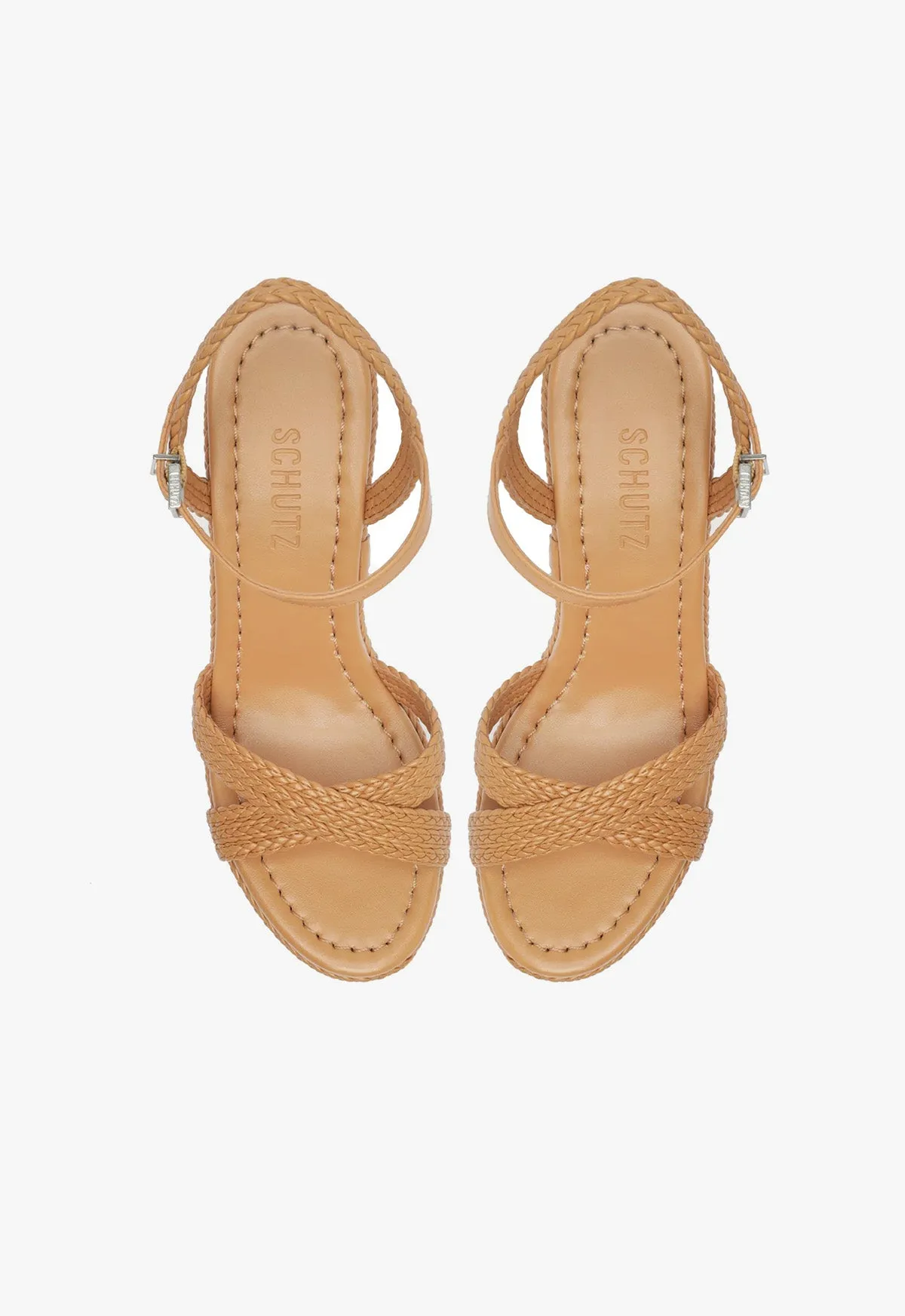 Karima Cutout Atanado Leather Sandal