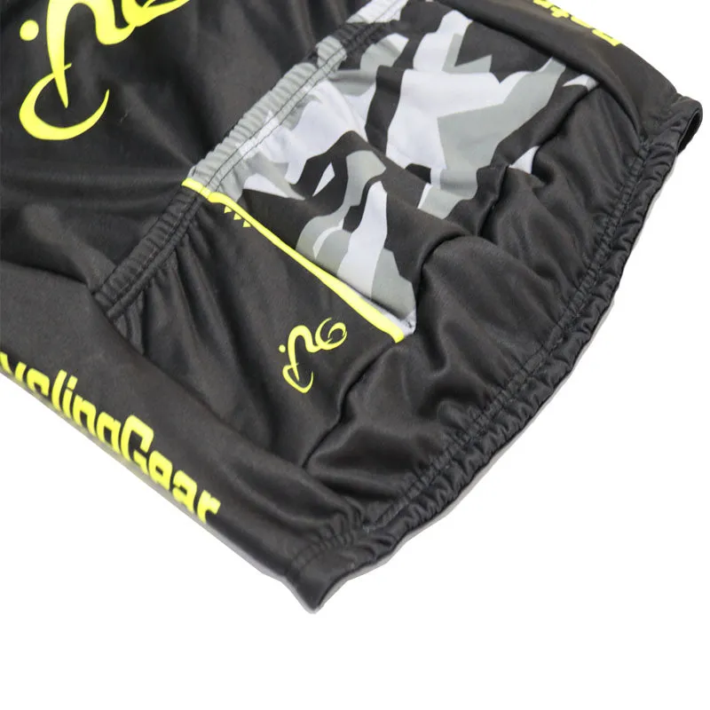 KAS Yellow Fleece Retro Cycling Vest