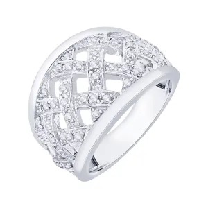 KATARINA Pave Set Diamond Fashion Ring (1/2 cttw)