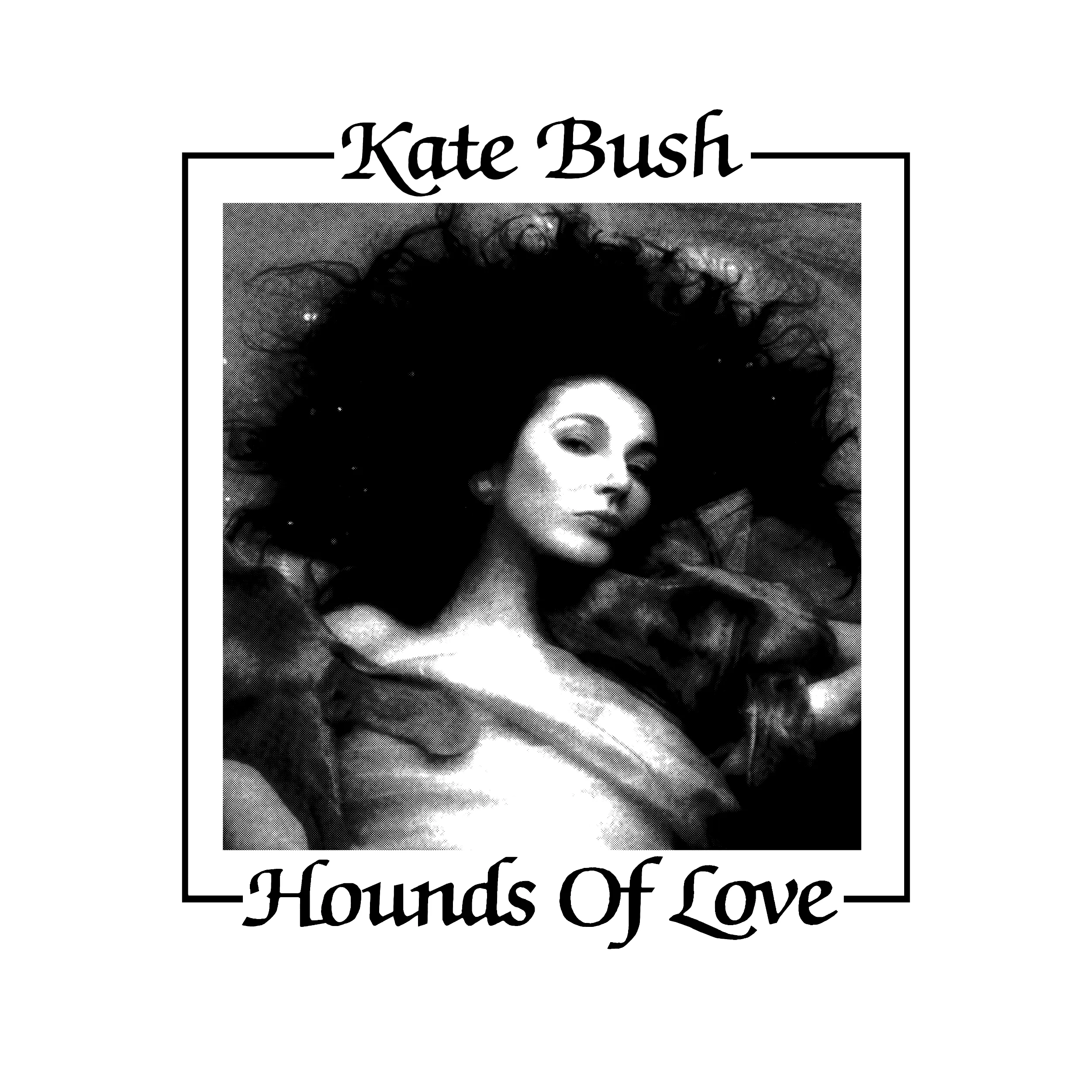 Kate Bush Hounds Of Love Slim Fit Tee