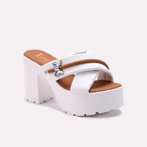 Kate White Chunky Casual Slippers 0412699