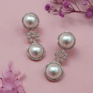 Kavya Pearl Drop Earrings