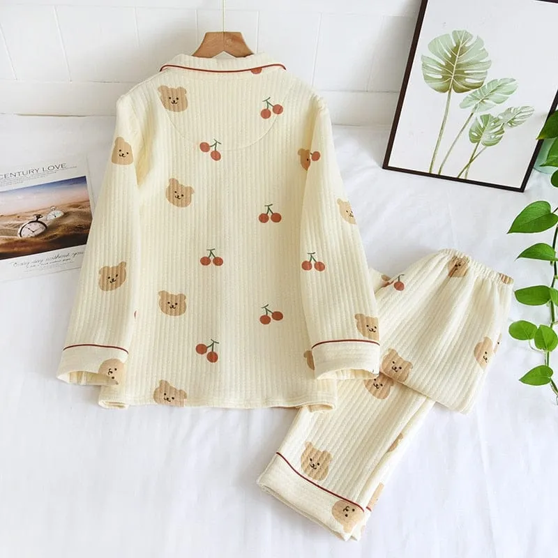 Kawaii Bear Korean Pyjamas