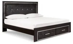 Kaydell King Panel Bed with Storage