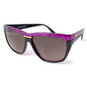 KAZUE Purple Cat-Eye Sunglasses