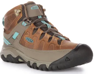 Keen Targhee III Waterproof In Brown Blue For Women