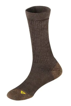 Keen Womens North Country Medium Crew Sock/Black Olive-Loden