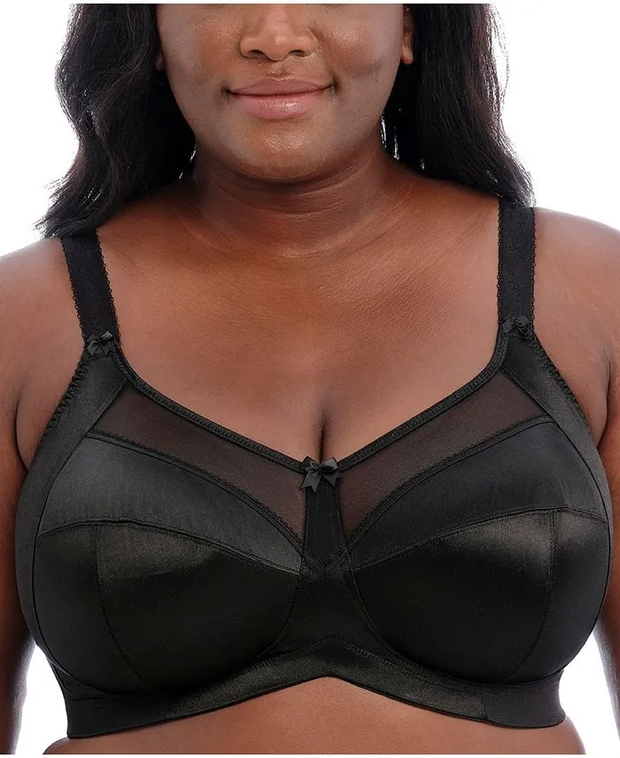 Keira plus size bralette, GD6093 Goddess, black