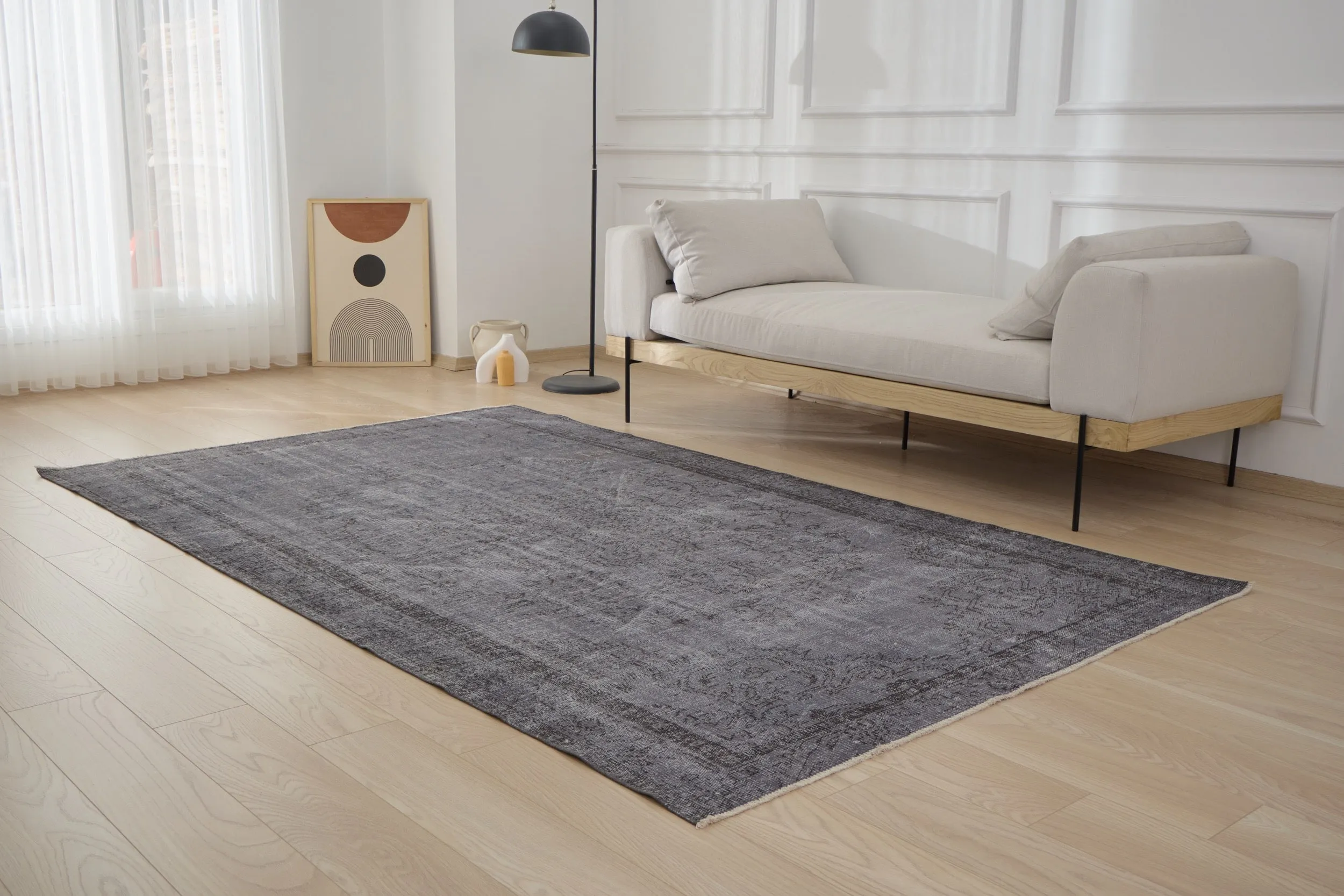 Kendaline - Vintage Turkish Overdyed Rug