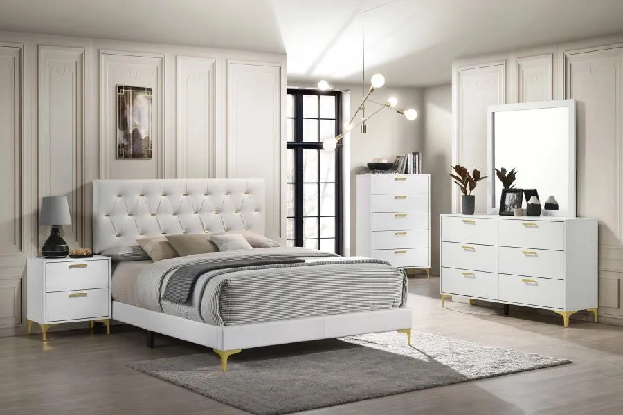 Kendall Tufted Panel Bed