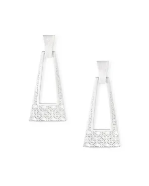 Kendra Scott Kase Earring - Bright Silver