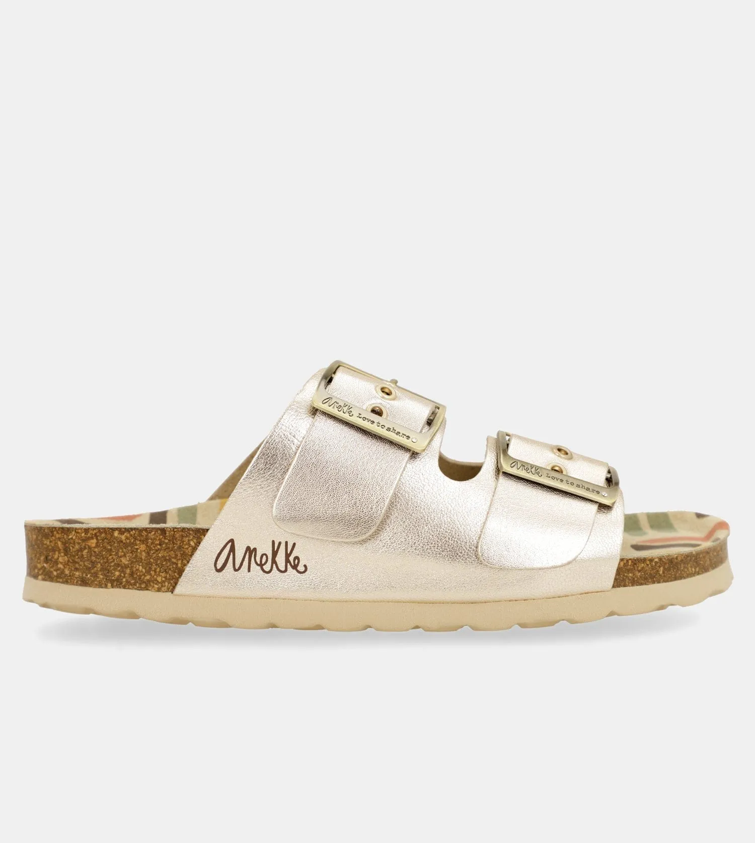 Kene gold women's bio sandals