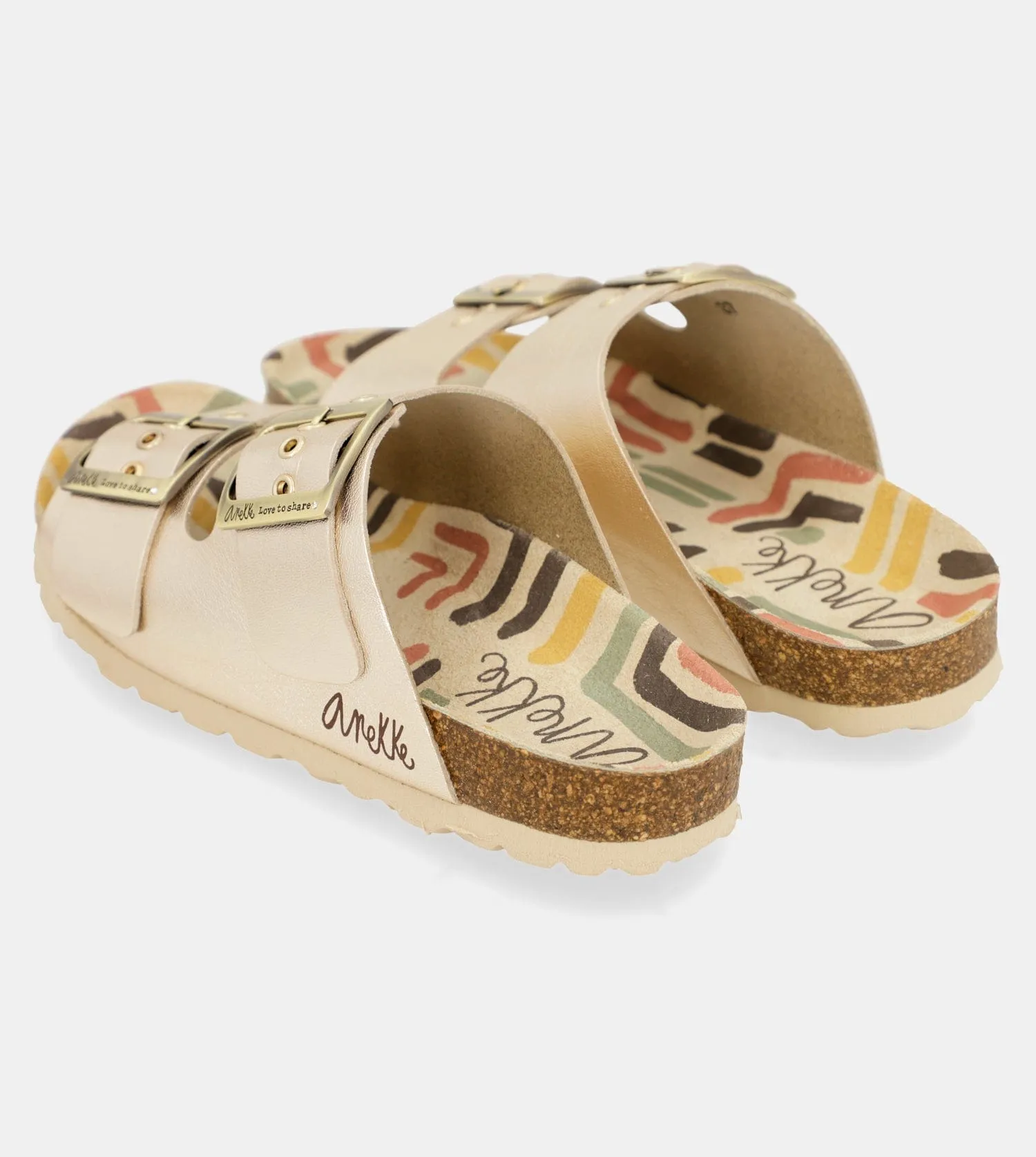 Kene gold women's bio sandals