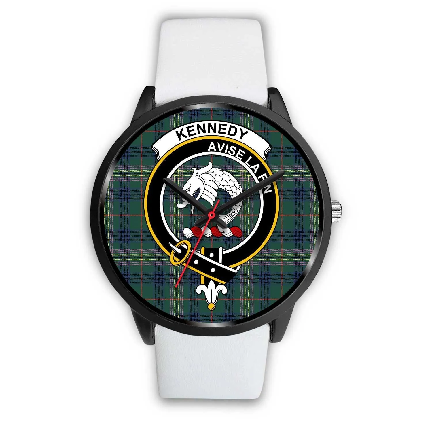 Kennedy Modern Clan Badge Tartan Black Watch