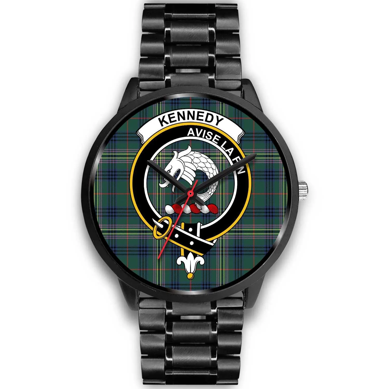 Kennedy Modern Clan Badge Tartan Black Watch